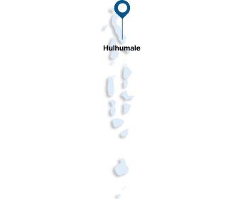 Map location of branches from Maldives